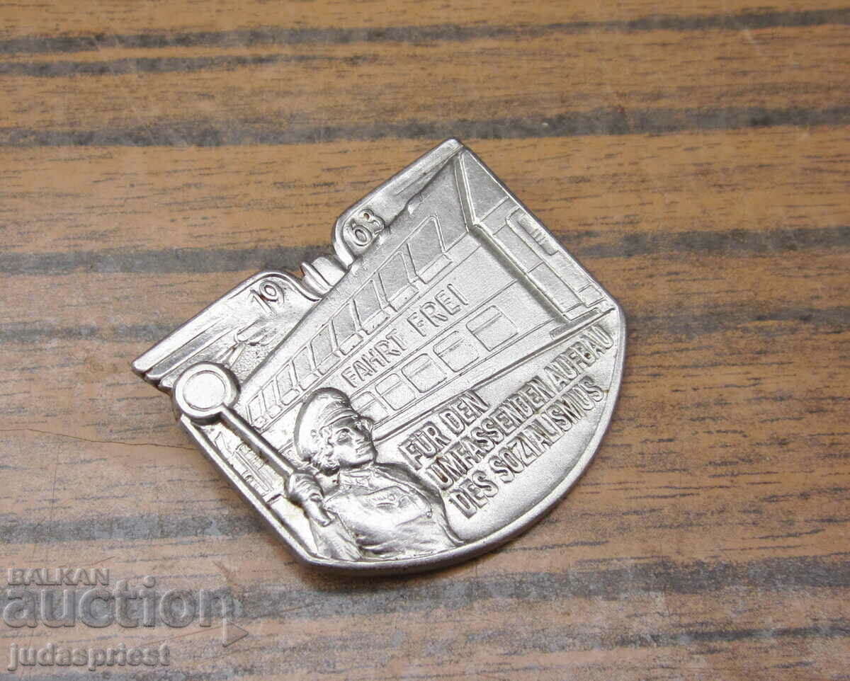 Δημοπρασία σήμα Σήμα γερμανικών σιδηροδρόμων 1963 Δημοπρασία σήμα Σήμα γερμανικών σιδηροδρόμων 1963