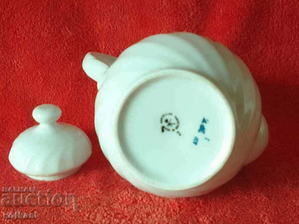 Стара соц порцеланова кана маркирана - 6