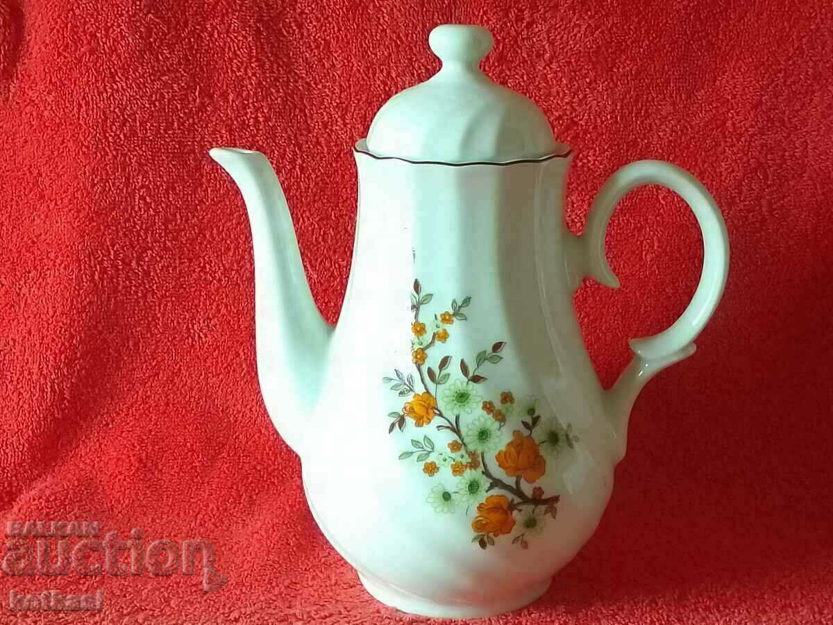 Old social porcelain jug marked