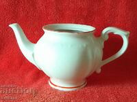 Old soc porcelain jug teapot marked