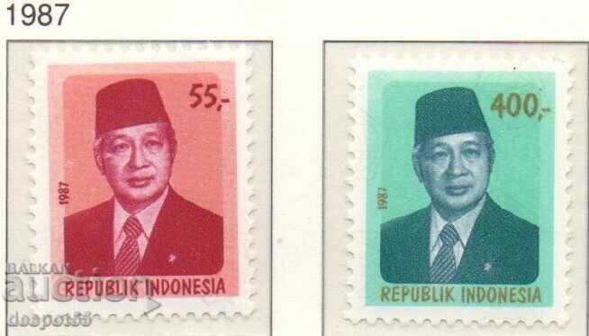 1987. Indonesia. President Suharto.