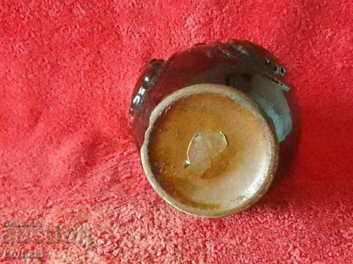 Old ceramic Pitcher Pavur glaze - 6 Old ceramic Pitcher Pavur glaze - 6