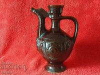 Old ceramic Pitcher Pavur glaze