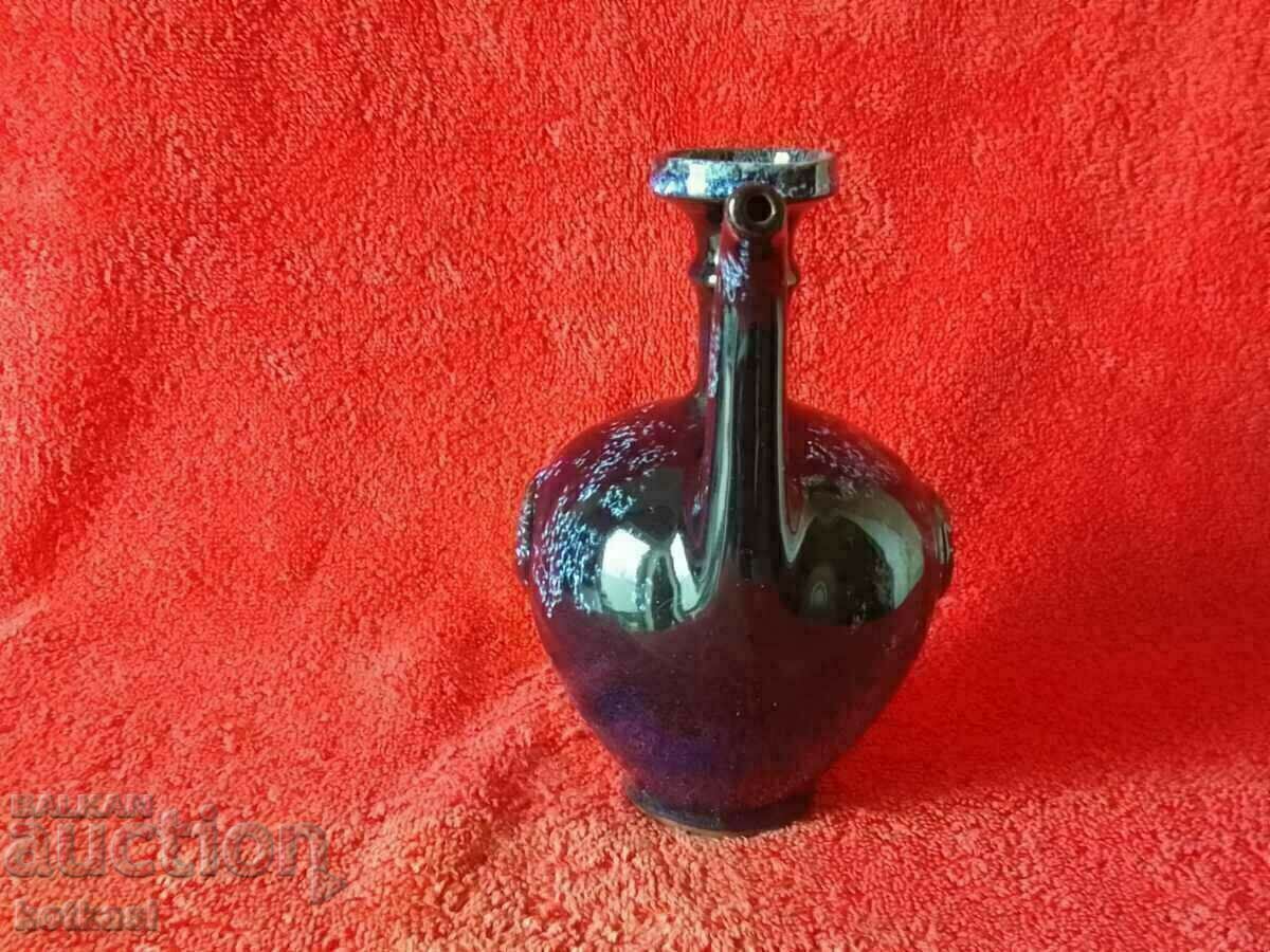 Old ceramic Pitcher Pavur glaze with price 35.00 BGN | € 17.90 Old ceramic Pitcher Pavur glaze with price 35.00 BGN | € 17.90