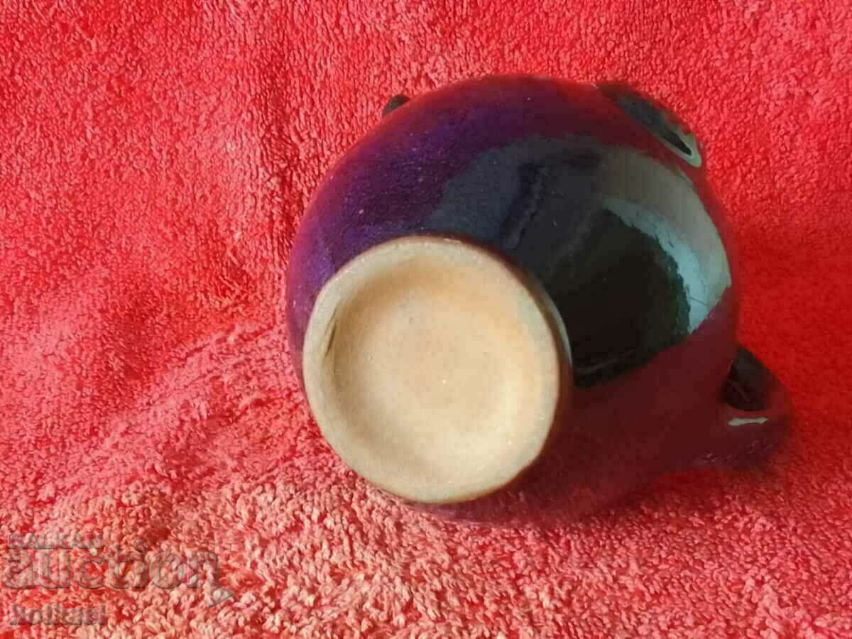Old ceramic Pitcher Pavur glaze - 6 Old ceramic Pitcher Pavur glaze - 6