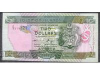 2 долара Соломонови острови, UNC, 2004 г.