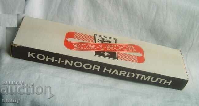 Creioane vechi KOH-I-NOOR - 3H, 12 bucăți în cutie originală