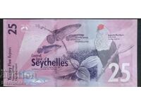 25 de rupii Seychelles, 25 de rupii, UNC, 2016