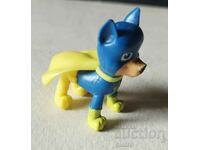 Small plastic figure - Paw Patrol Super Pup Blue Cha...