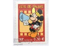 2004. Franţa. Târg de timbre poștale - Topolino.