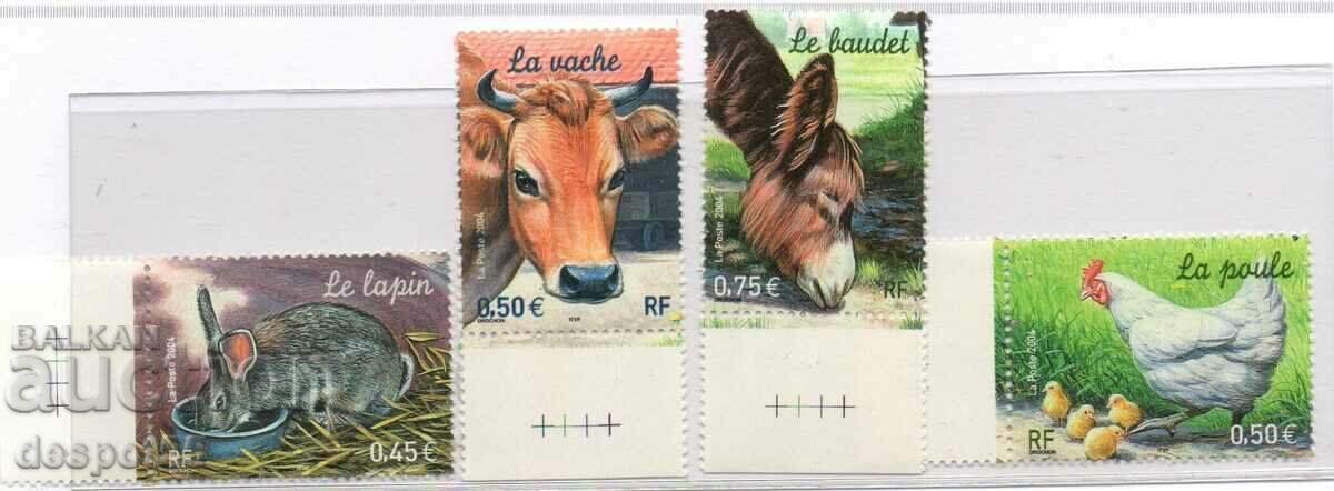 2004. Franţa. Animale de fermă.