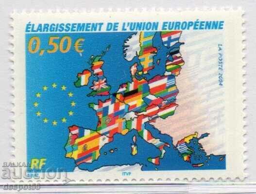 2004. France. Enlargement of the European Union.