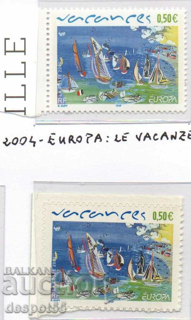 2004. Франция. ЕВРОПА - Празници.