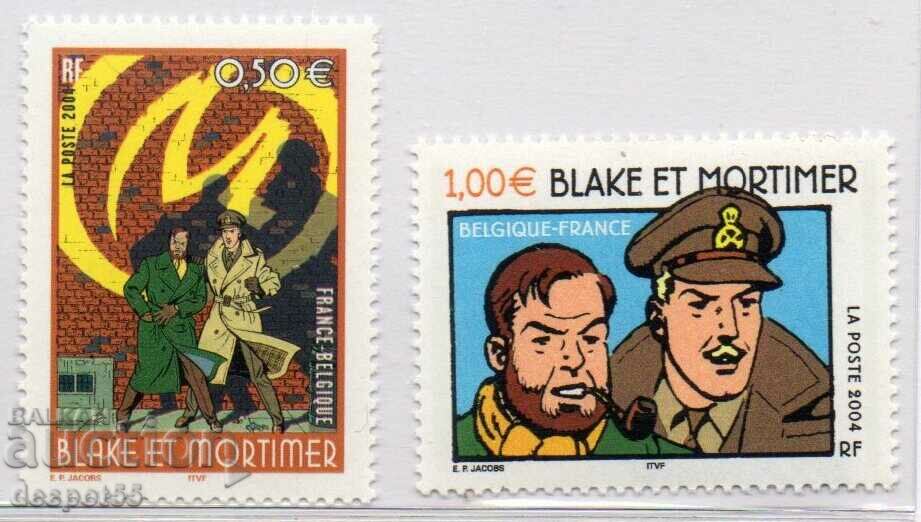 2004. Franţa. Benzi desenate - Blake și Mortimer. Franța și Belgia.