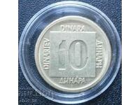 10 dinari 1988