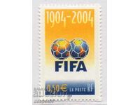 2004. Франция. 100-годишнината на ФИФА.