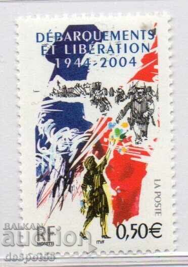 2004. France. 50th anniversary of D-Day.