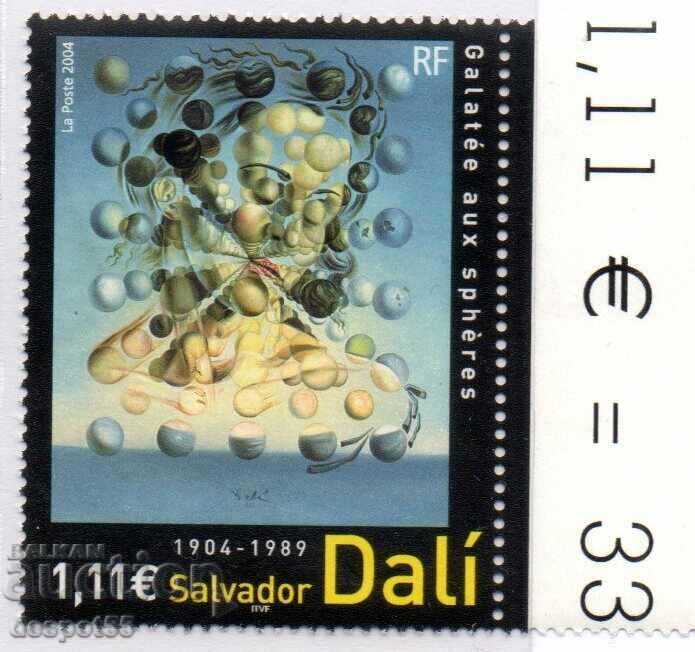 2004. France. 100 years since the birth of Salvador Dali.