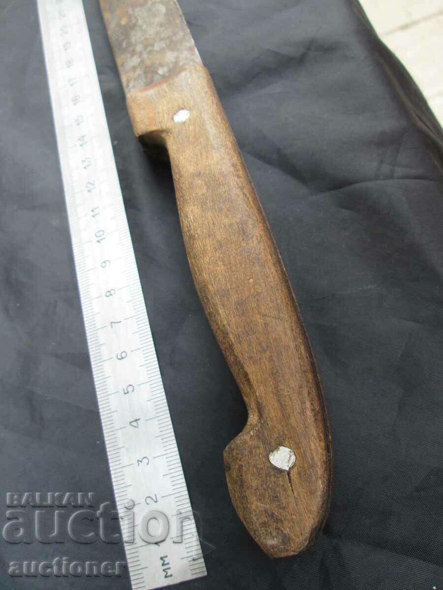 KNIFE BLADE ANTIQUE BUTCHER KNIFE - 5