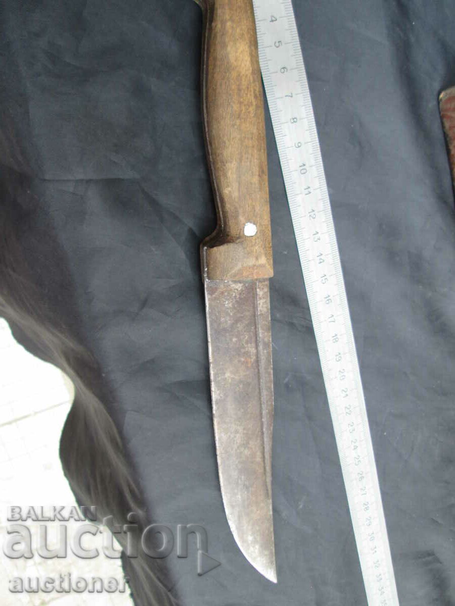 KNIFE BLADE ANTIQUE BUTCHER KNIFE - 7