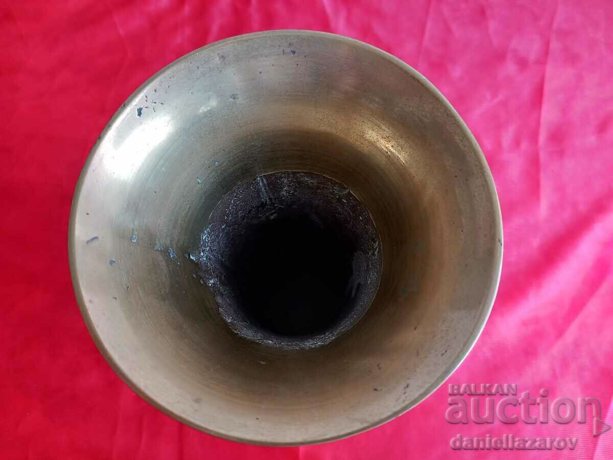 Rare Old Bronze PERSIAN Dish, Vase - 5