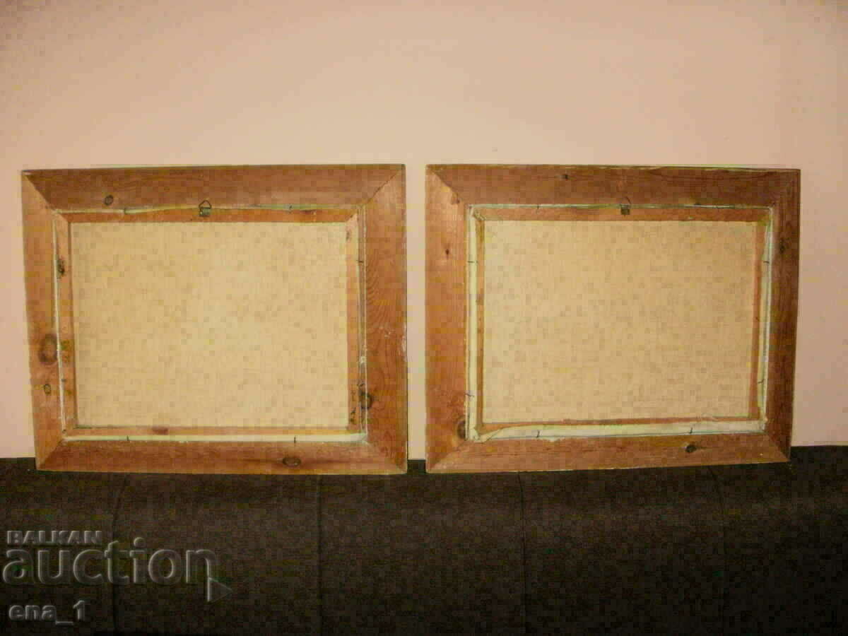 2 old Dutch oil paintings in massive frames - 6 2 old Dutch oil paintings in massive frames - 6