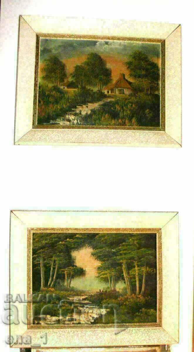 2 old Dutch oil paintings in massive frames - 7 2 old Dutch oil paintings in massive frames - 7
