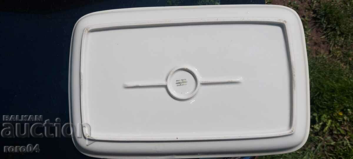 ISIS - OLD PORCELAIN PLATE / TRAY - 6