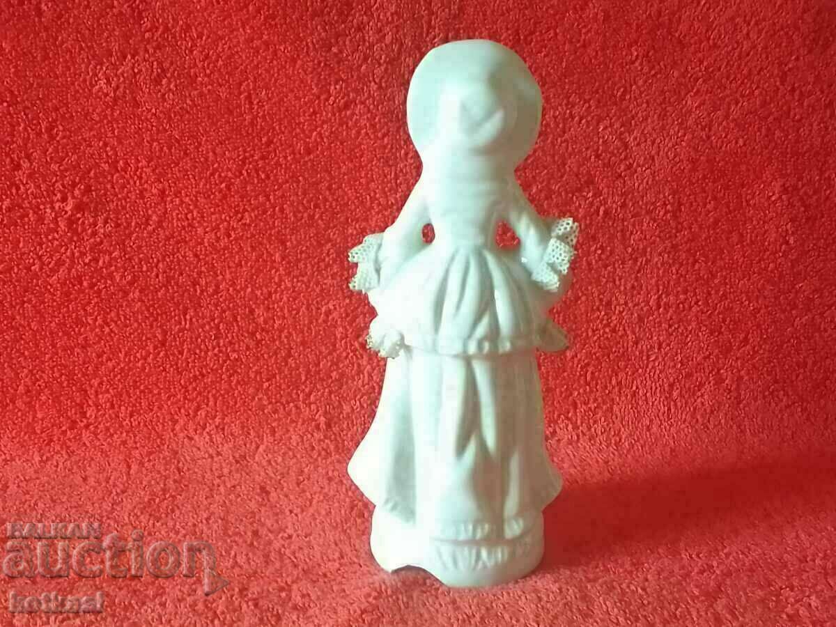 Auction Old porcelain figure Woman Maiden Girl Auction Old porcelain figure Woman Maiden Girl