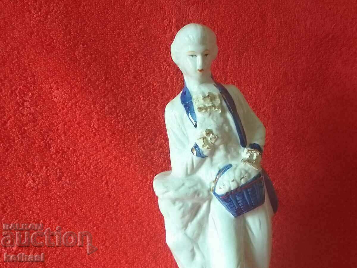 Auction Old Porcelain Figure Man Gentleman Youth Aristocrat Auction Old Porcelain Figure Man Gentleman Youth Aristocrat