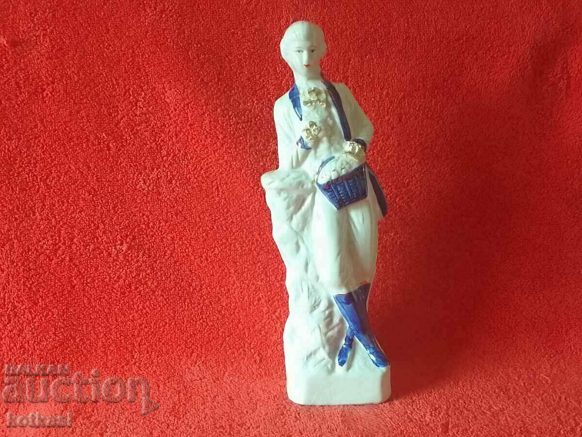 Old Porcelain Figure Man Gentleman Youth Aristocrat Old Porcelain Figure Man Gentleman Youth Aristocrat