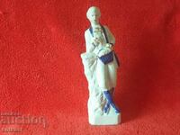 Old Porcelain Figure Man Gentleman Youth Aristocrat