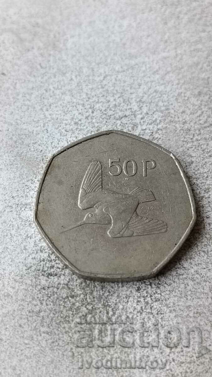 Ireland 50 pence 1975