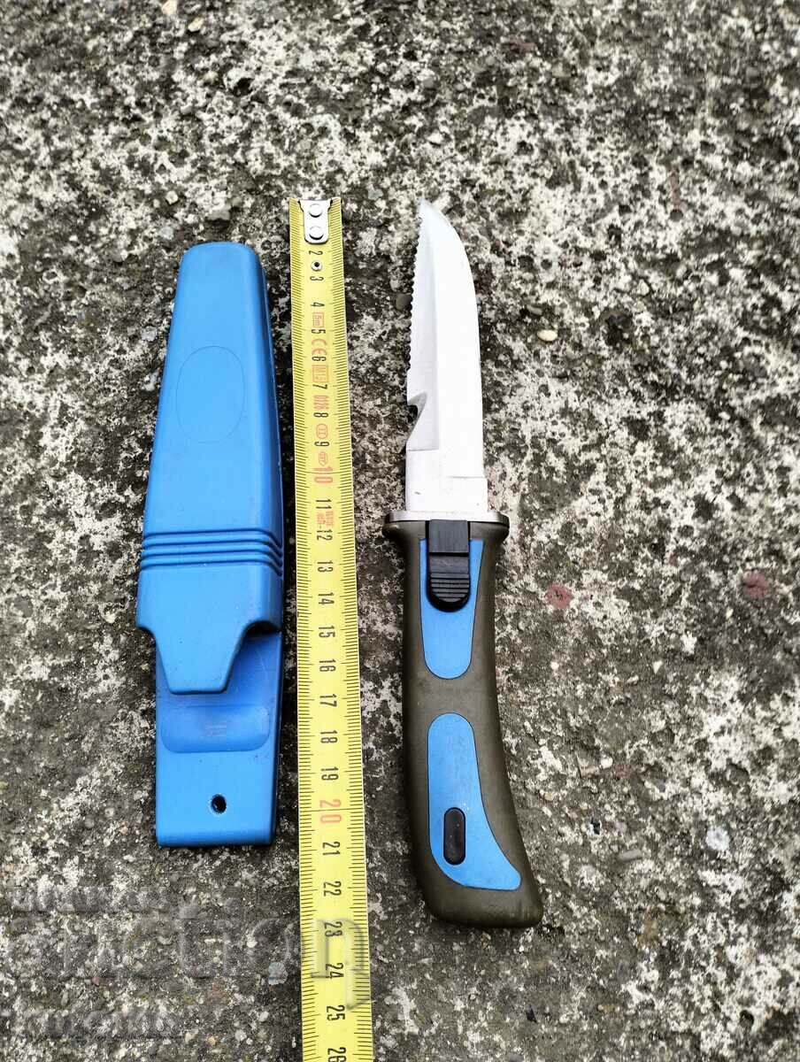 Diving knife with price 39.99 BGN | € 20.45 Diving knife with price 39.99 BGN | € 20.45