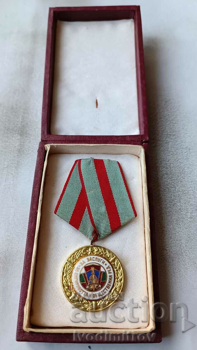 Μετάλλιο του Υπουργείου Εσωτερικών της NRB για τις υπηρεσίες στην ασφάλεια και τη δημόσια τάξη