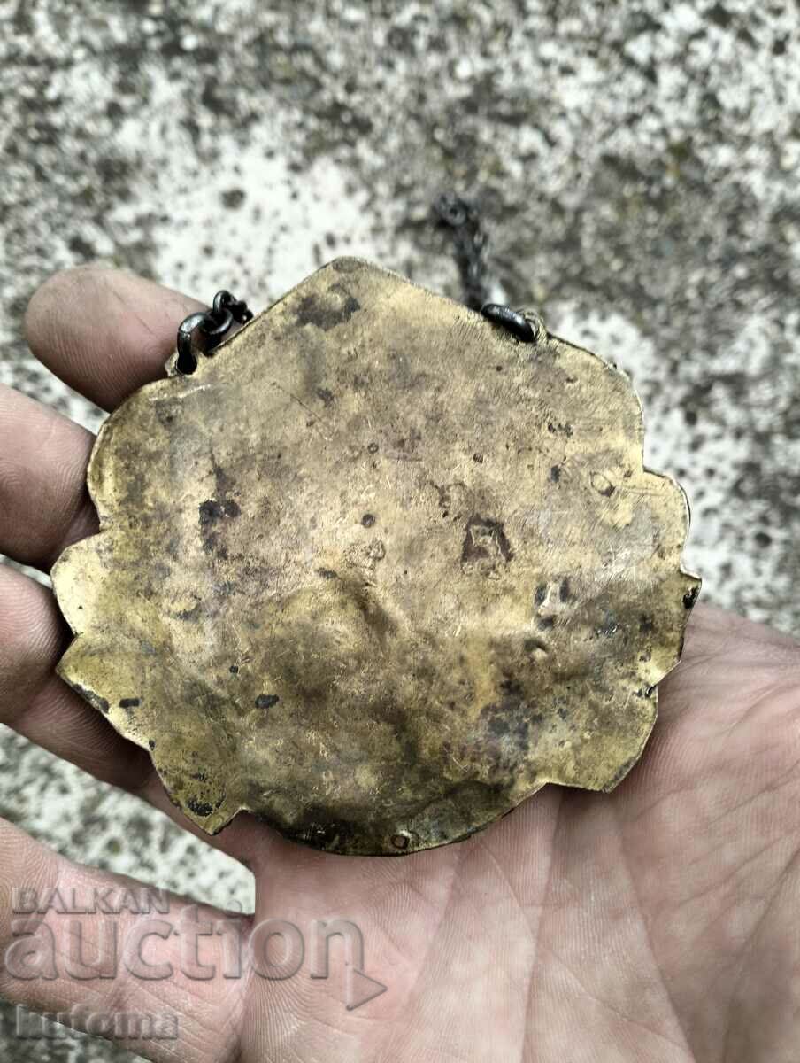 Old Tibetan Wrath Mask Necklace - 5 Old Tibetan Wrath Mask Necklace - 5