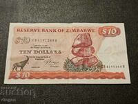 10 dollars Zimbabwe 1983