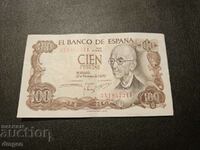 100 pesetas Spania 1970