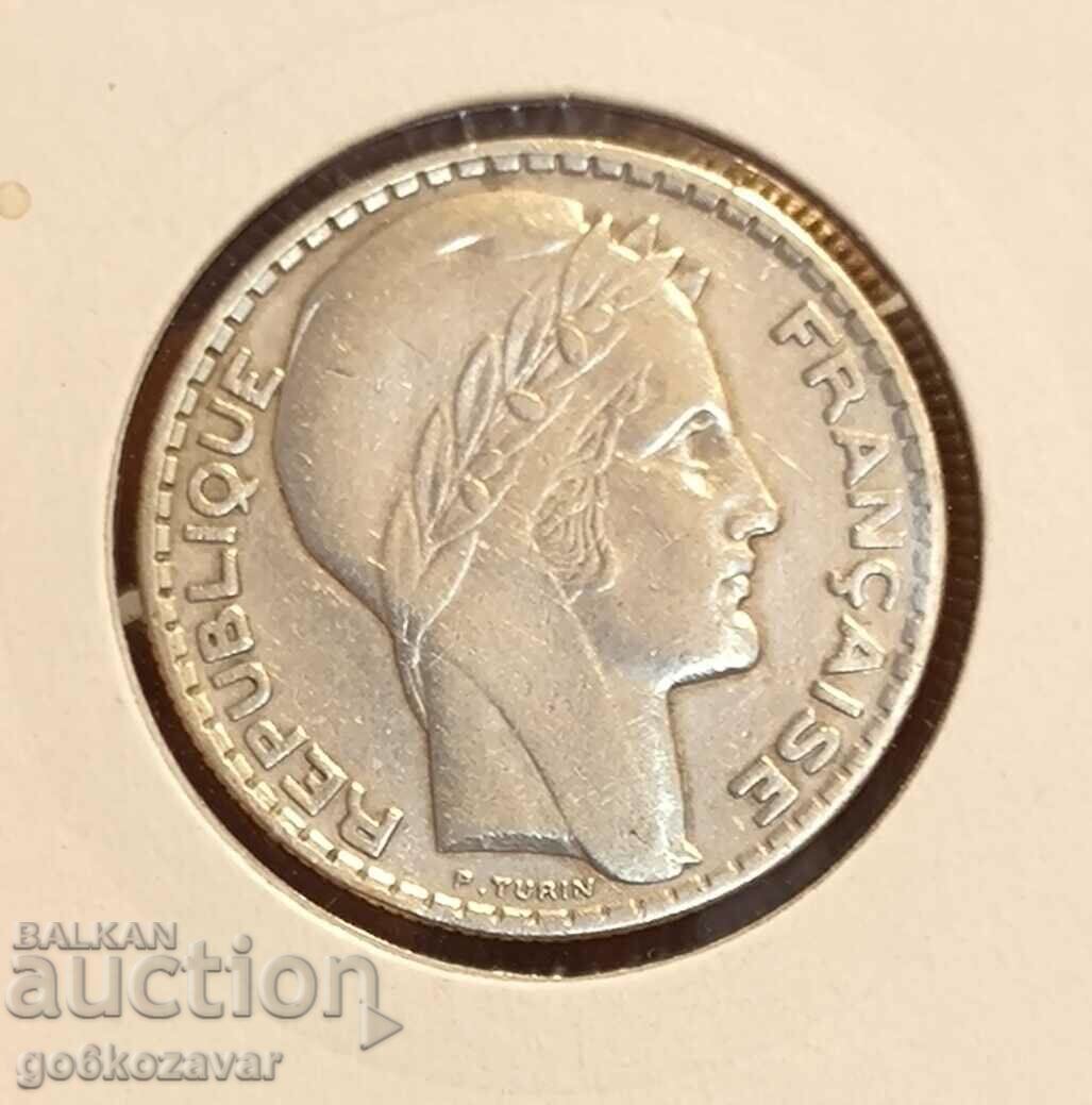 France 10 Francs 1929 Silver!