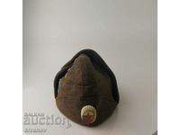 Παλιό χειμερινό καπέλο στρατιώτη μεγέθους 58 #5544