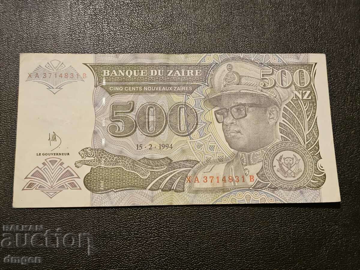 500 зайре Заир 1994