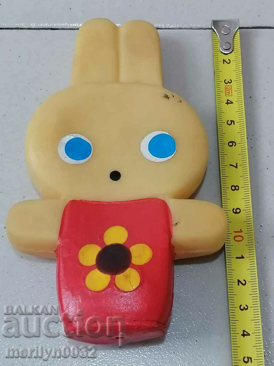 Auction Children's rubber toy, rubber bunny pacifier - NRB Auction Children's rubber toy, rubber bunny pacifier - NRB
