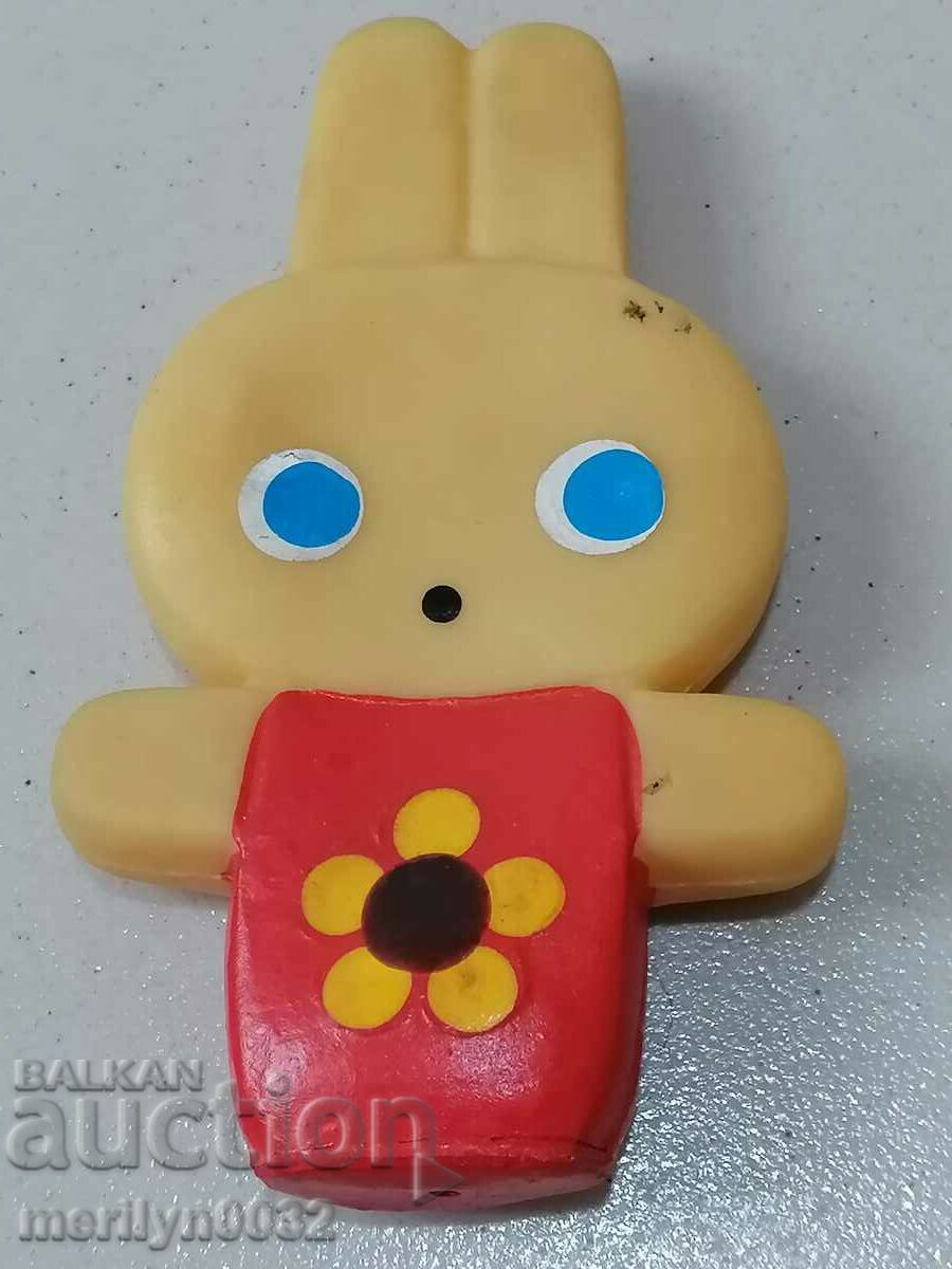 Children's rubber toy, rubber bunny pacifier - NRB - 7 Children's rubber toy, rubber bunny pacifier - NRB - 7