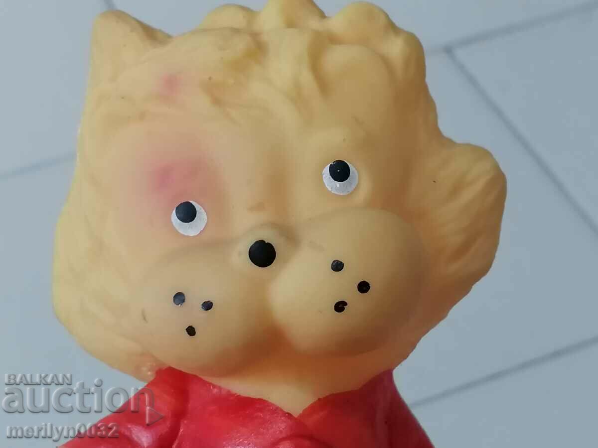 Auction  Children's rubber toy, rubber lion pacifier - NRB