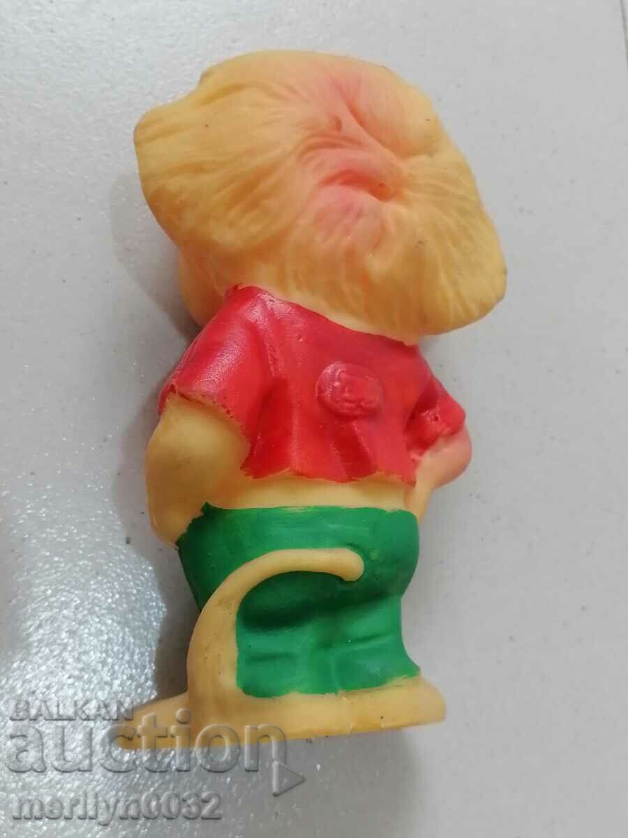 Children's rubber toy, rubber lion pacifier - NRB - 5