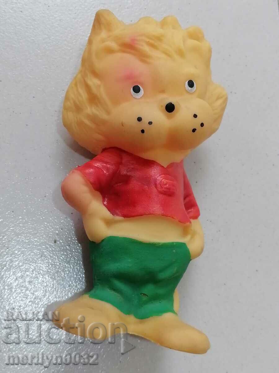 Children's rubber toy, rubber lion pacifier - NRB - 6