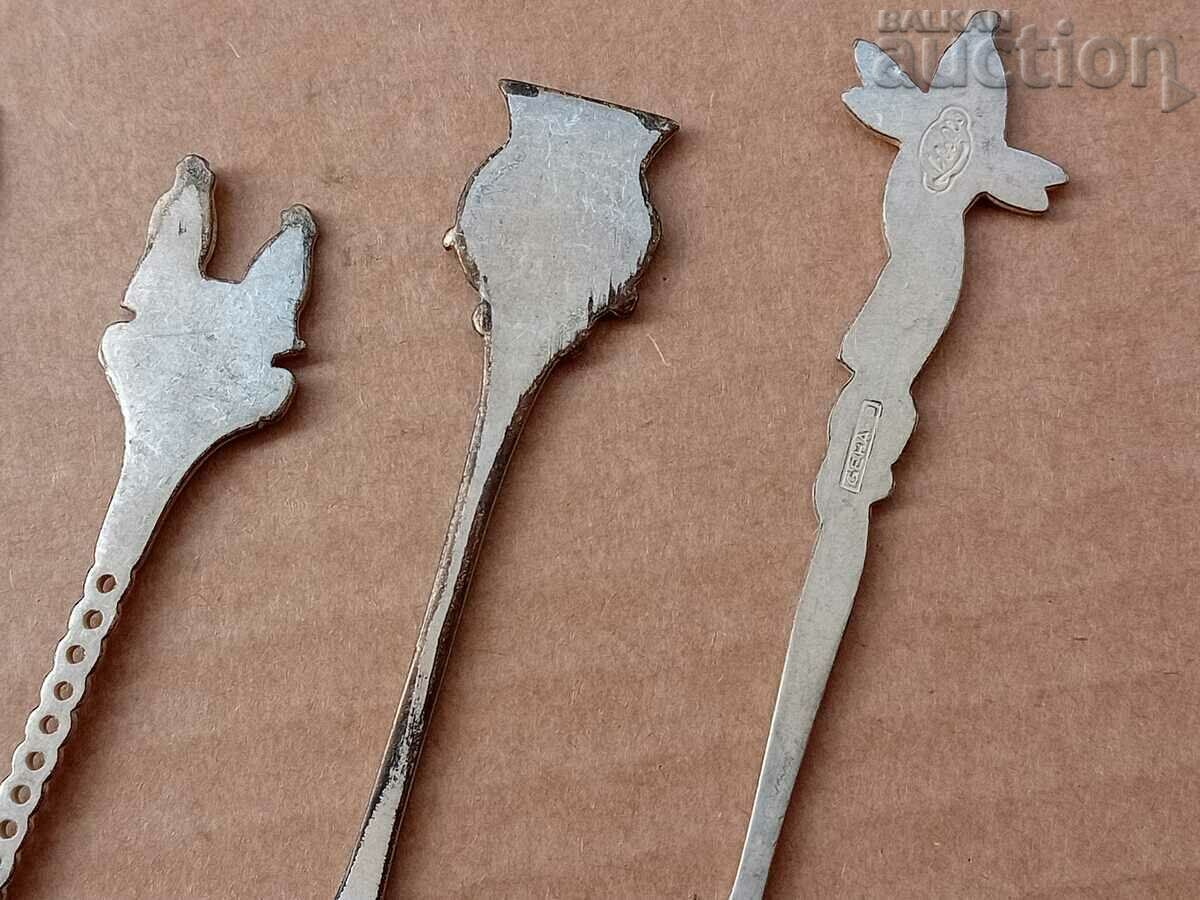 antique european silver plated spoons spoon silver plated - 6 antique european silver plated spoons spoon silver plated - 6