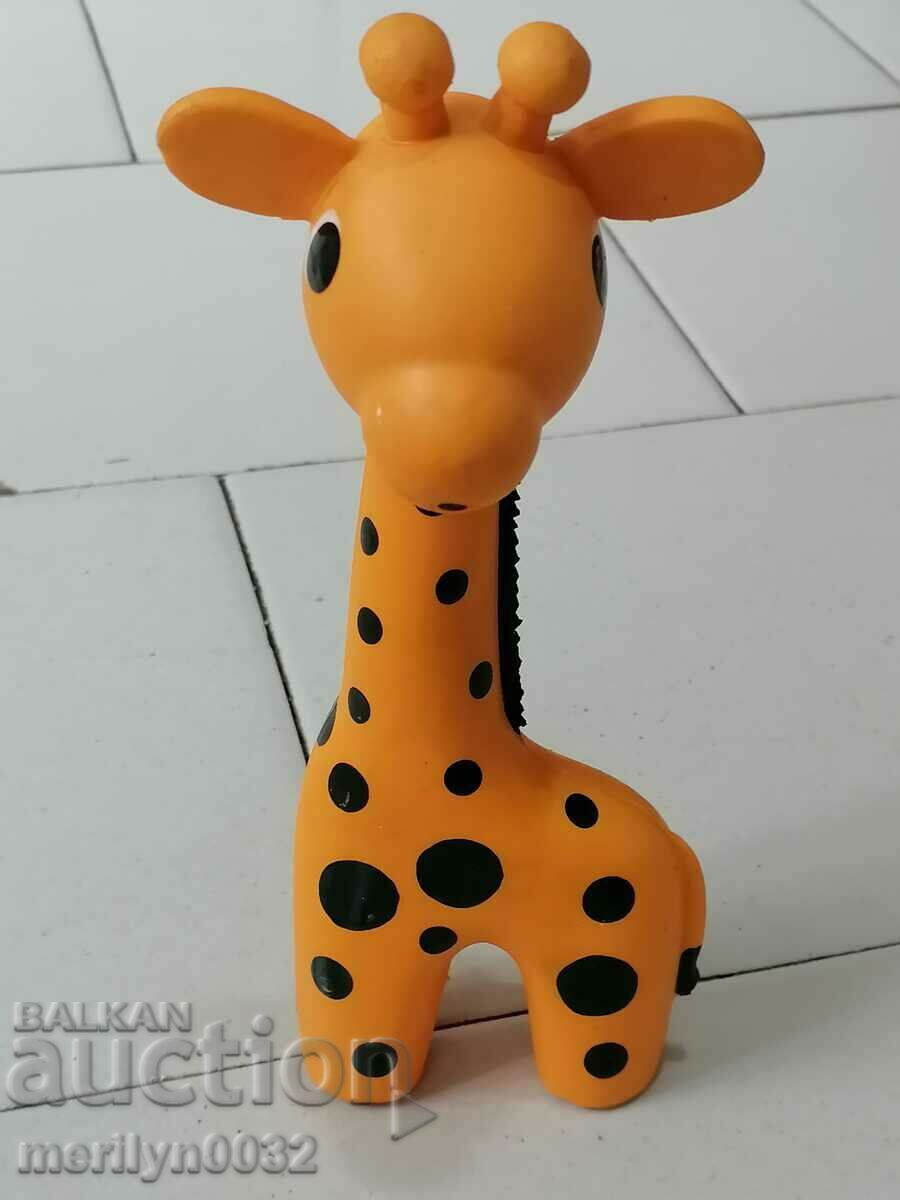 Auction Children's rubber toy, rubber giraffe pacifier - NRB Auction Children's rubber toy, rubber giraffe pacifier - NRB