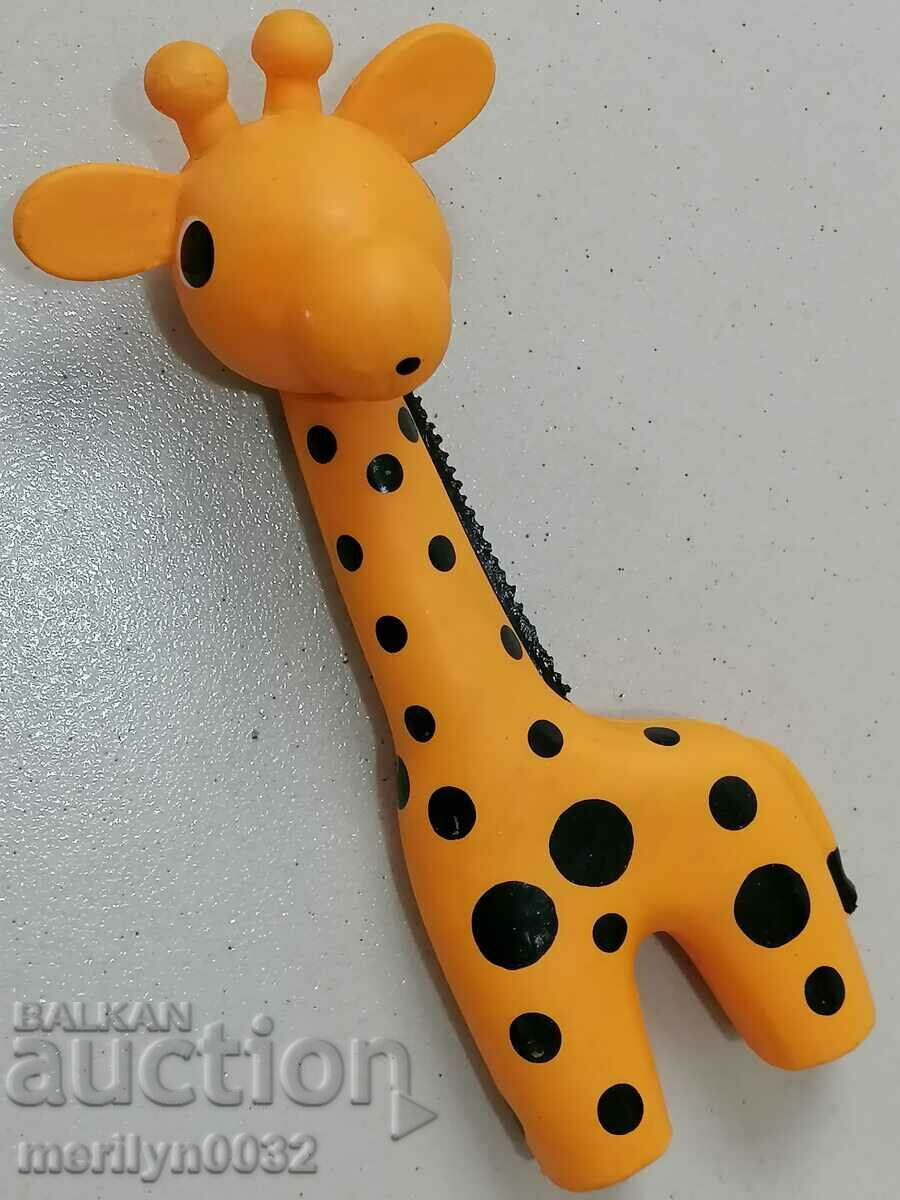Children's rubber toy, rubber giraffe pacifier - NRB - 7 Children's rubber toy, rubber giraffe pacifier - NRB - 7