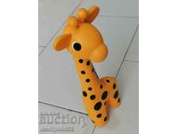 Детска гумена играчка, гумено жираф залъгалка - НРБ